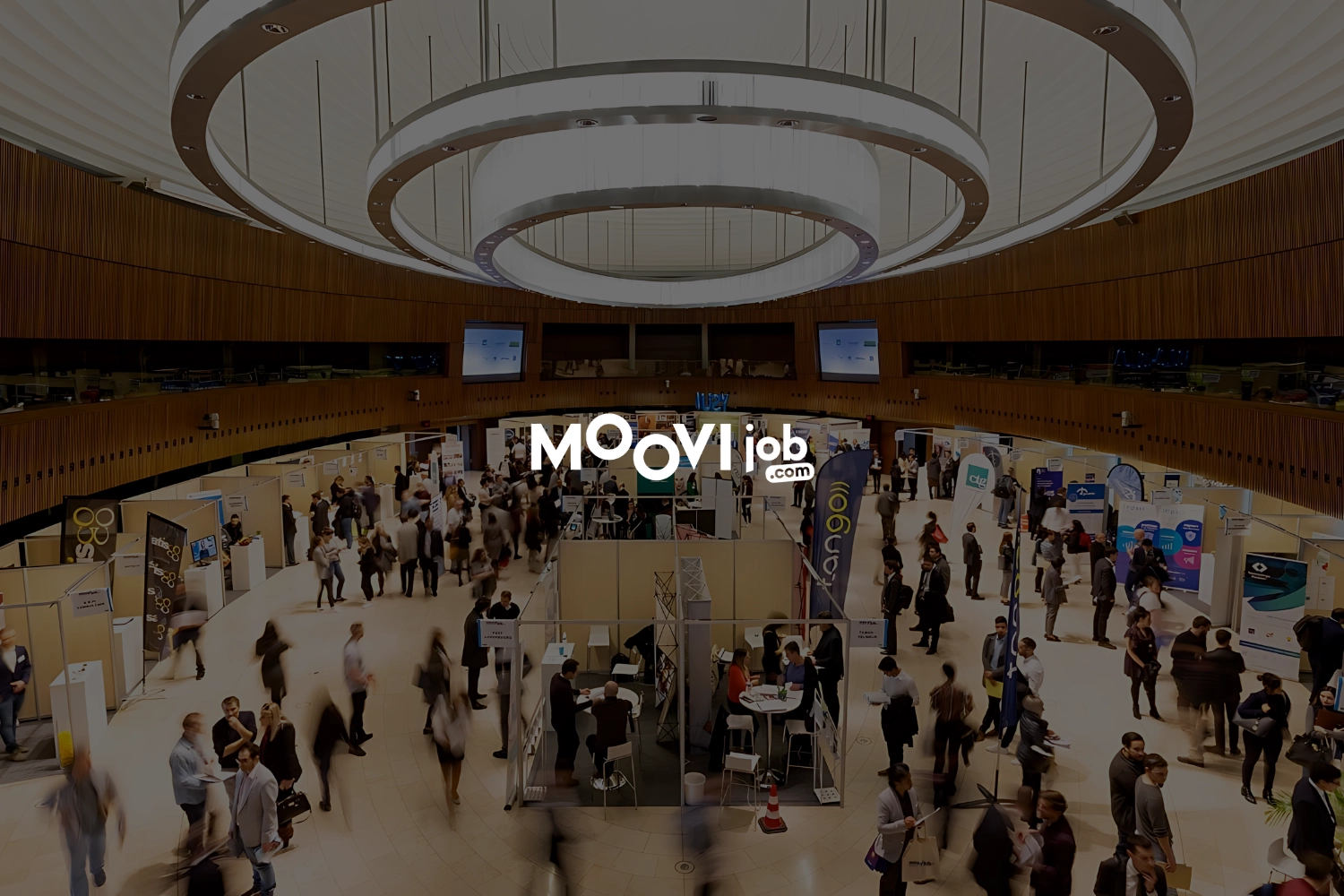 Salon de l'emploi organisé par Moovijob au Luxembourg