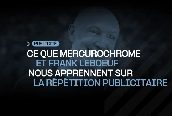 AGAT creuse la logique de répétition publicitaire