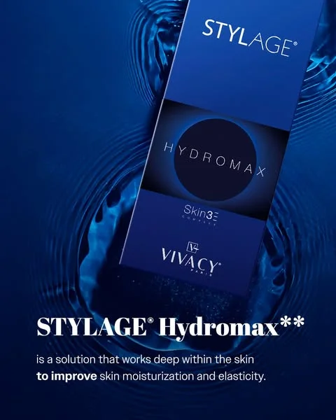 Contenu sponsorisé Meta de la campagne Laboratoires Vivacy pilotée par AGAT : packshot de la gamme STYLAGE Hydromax